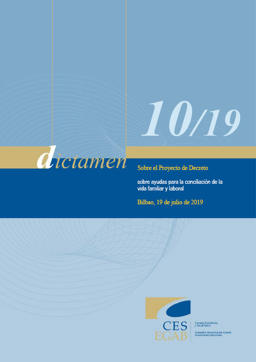 Dictamen 10/19 sobre el Proyecto de Decreto sobre ayudas para la conciliación de la vida familiar y laboral