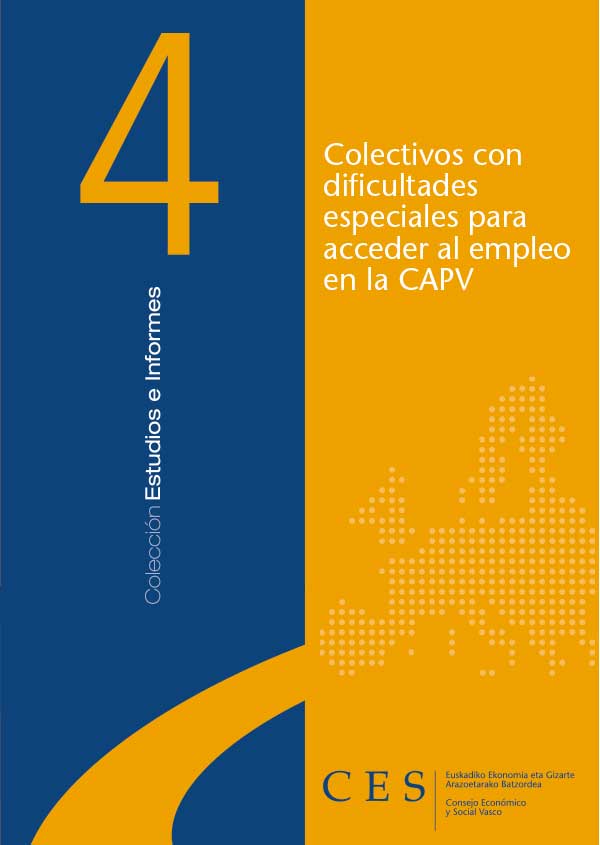 Estudio nº 4: Informe sobre Colectivos con dificultades especiales para acceder al empleo en la CAPV 2006