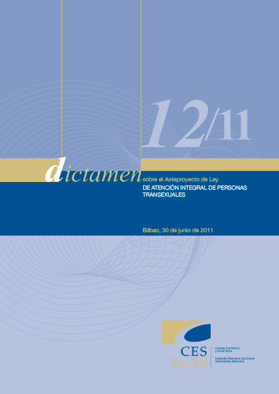 Dictamen 12/11 sobre el Anteproyecto de Ley de Atención Integral de Personas Transexuales