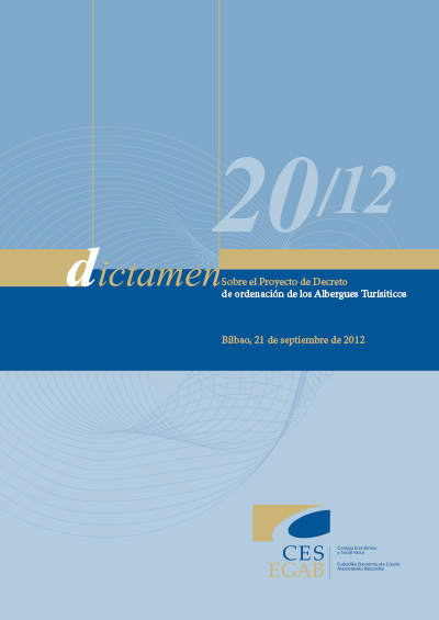 Dictamen 20/12 sobre el Proyecto de Decreto de Ordenación de los Albergues Turísticos