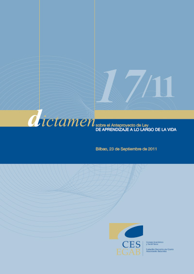Dictamen 17/11sobre el Anteproyecto de Ley de Aprendizaje a lo largo de la vida