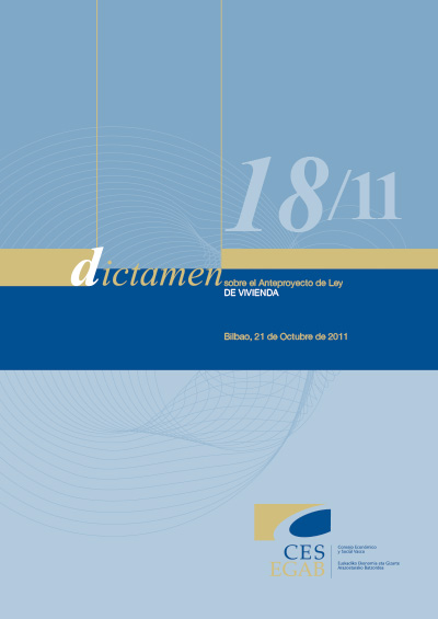 Dictamen 18/11 sobre el Anteproyecto de Ley de Vivienda