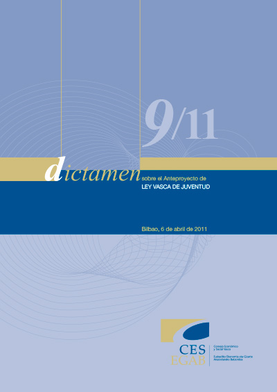Dictamen 9/11 sobre el Anteproyecto de Ley Vasca de Juventud