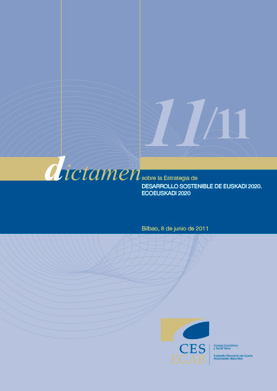Dictamen 11/11 sobre la Estrategia de Desarrollo Sostenible de Euskadi 2020. EcoEuskadi 2020