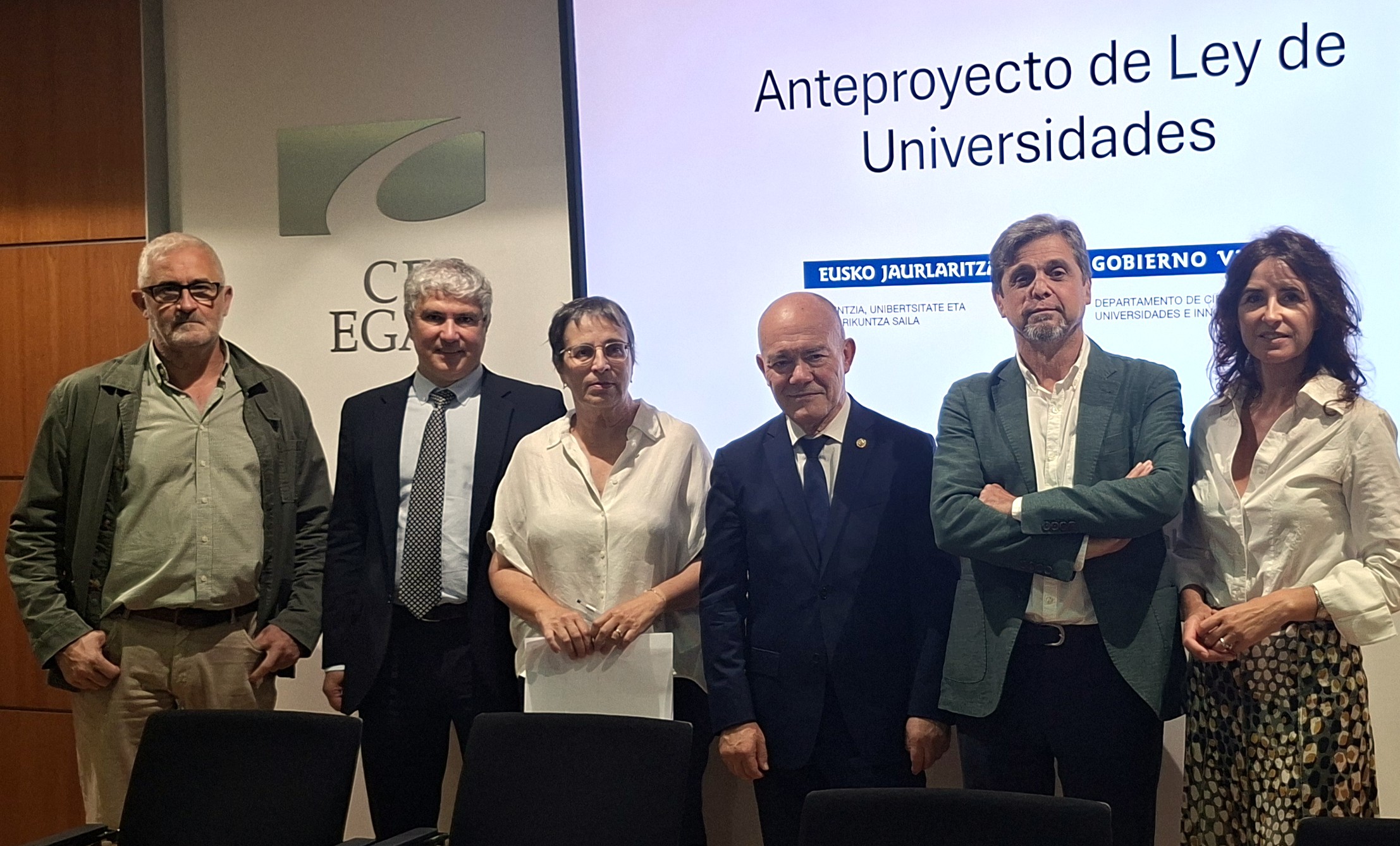 Zientzia, Unibertsitate eta Berrikuntzako sailburuak Unibertsitateen Legearen Aurreproiektua aurkeztu du
